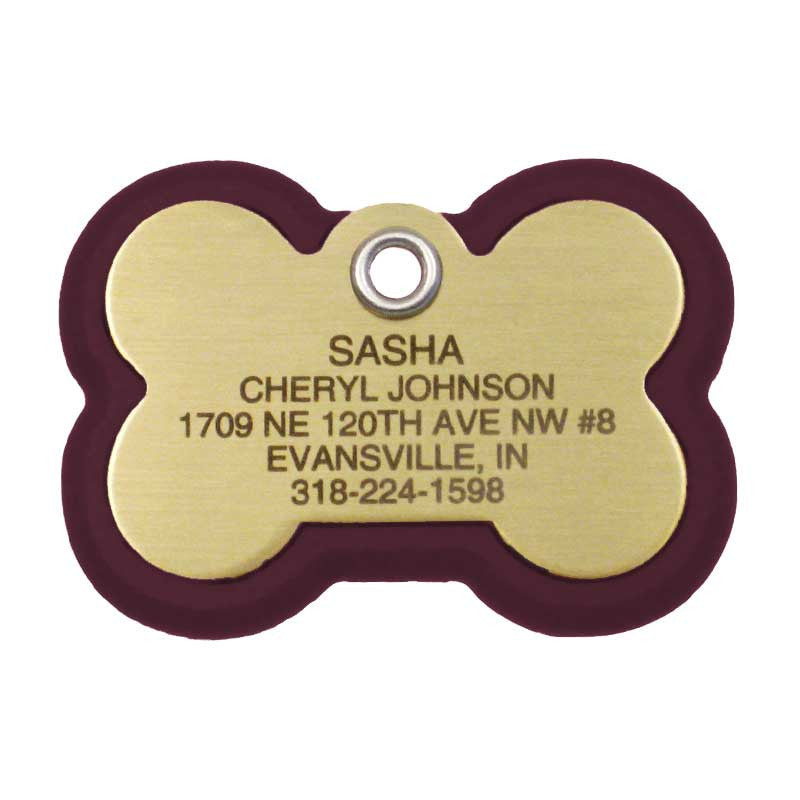 Bone Frame Tag, - Lucky Pet